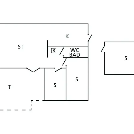 بيت للعطل In Aakirkeby With Wifi